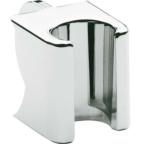Grohe – Rotule pour support de douchette – Chromé – Filetage plomberie 1/2'' – Fixation rapide – Forme ronde – Pour installations modernes