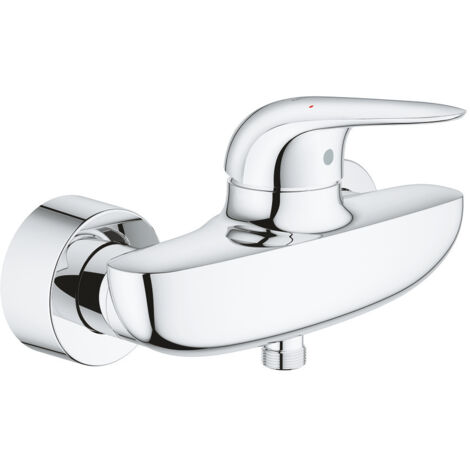 Grohe Rubinetto Miscelatore da Parete per Doccia Cromo Lucido Starlight Wave