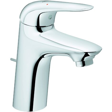 Grohe Rubinetto Miscelatore per Lavabo Bagno Cromo Lucido Starlight Wave