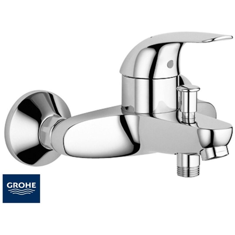 Rubinetti Per Bagno Grohe.Grohe Rubinetto Per Vasca Gruppo Miscelatore Monocomando Da Muro Bagno Parete 14030mm