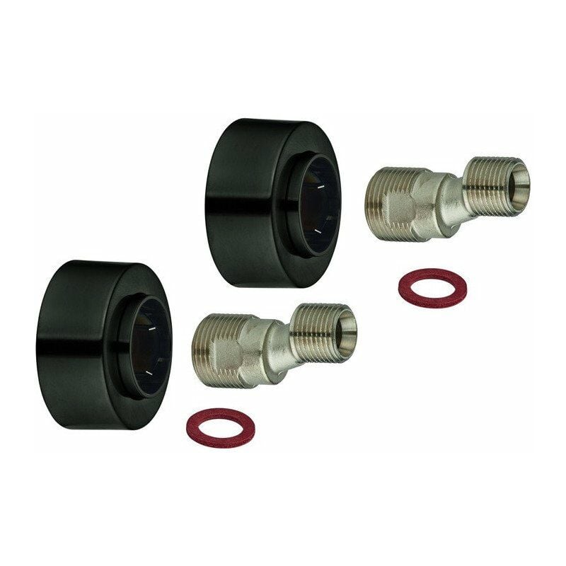 

S-fit 1/2 pulgada x 3/4 pulgada 7.5 mm grafito duro verst cepillado - Grohe