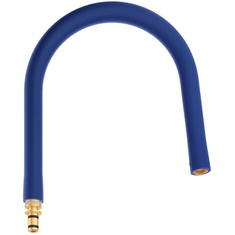 GROHE Schlauchauslauf GROHFlexx Küche 30321, für Essence Küchenarmatur, blau