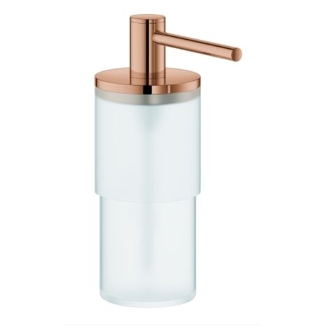 Grohe Seifenspender Atrio 160ml, Glas/Metall, warm sunset