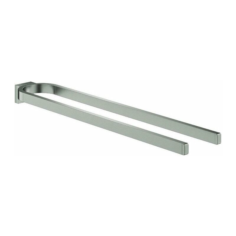 

GROHE SELECTION 400 n toallero negro 2 brazos ha grafito cepillado