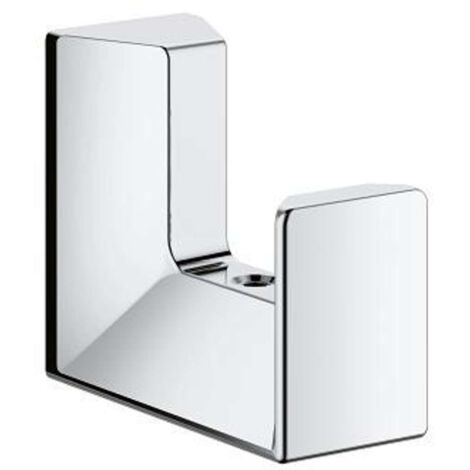 Patère murale 40782000 en métal chromé GROHE StarLight – Fixation dissimulée – Design moderne pour salle de bain