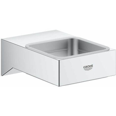 Grohe Selection Cube - Porta bicchiere/saponetta, cromato 40865000