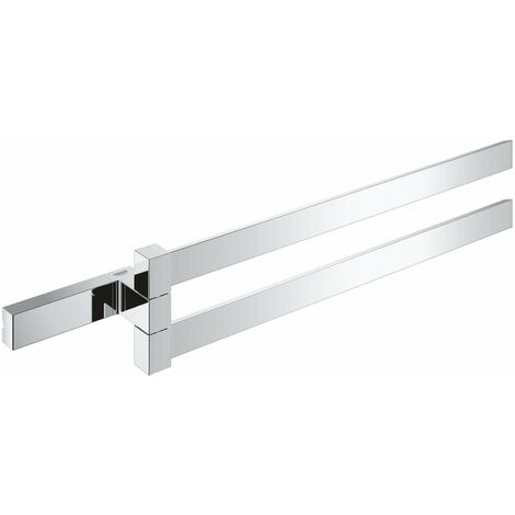 Grohe Selection Cube - Portasciugamani doppio, cromato 40768000