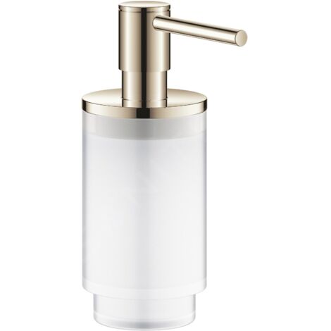 Grohe Selection - Distributeur de savon liquide, verre/nickel poli 41028BE0