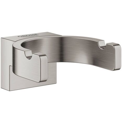GROHE SELECTION ganchos dobles para batas de acero