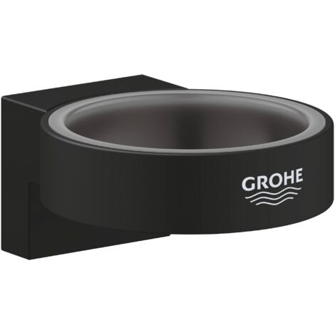 Grohe Selection Halter für Glas/Seifenspender, Phantom Black