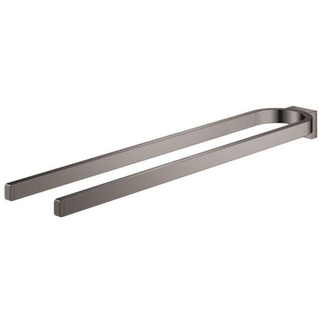 Grohe Selection Handtuchhalter 2-armig, Hard Graphite