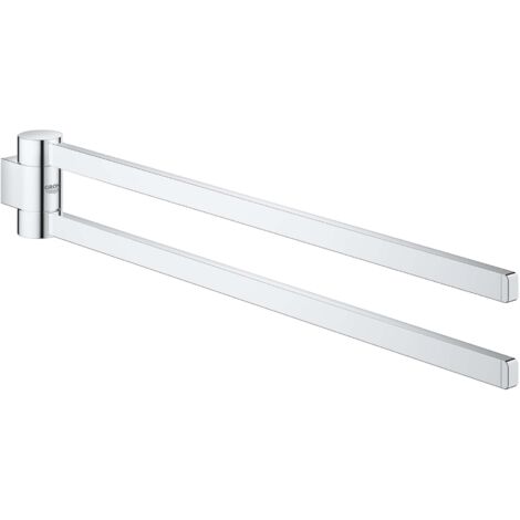 Grohe Selection - Handtuchhalter, zweiarmig, schwenkbar, verchromt 41063000