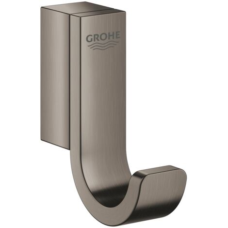 Grohe Selection patère murale, hard graphite brossé (G41039AL0)