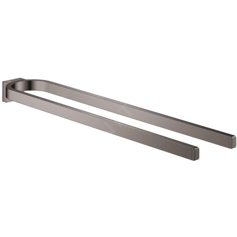 Grohe Selection - Porte-serviettes double, Hard Graphite 41059A00