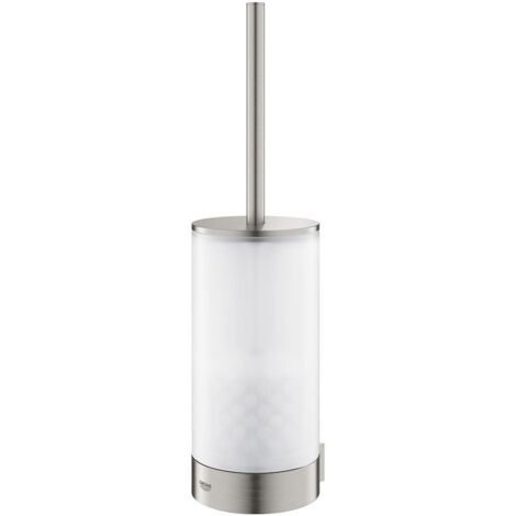 Grohe Selection WC-Bürstengarnitur, Glas/Supersteel, Wandmontage