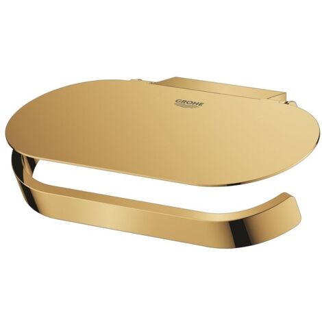 Grohe Selection WC-Papierhalter, Toilettenpapierhalter, mit Deckel, Cool Sunrise, Wandmontage