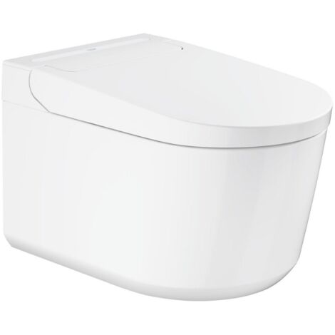 Grohe Sensia - Bidet elettronico con ceramica, Rimless, Triple Vortex, HyperClean, bianco alpino 36507SH0