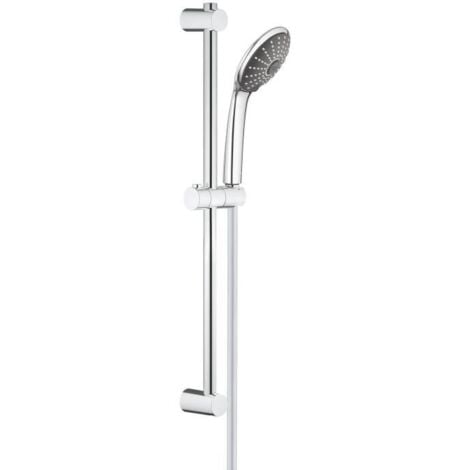 Grohe Vitalio Joy - Set de pommeau de douche, 3 jets, barre et flexible, chrome 27333000