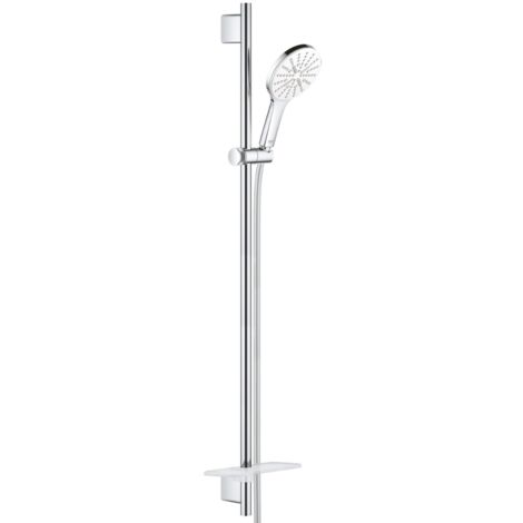 Grohe Set de ducha Rainshower SmartActive, 3 jets, blanco/cromo (G26578LS0)