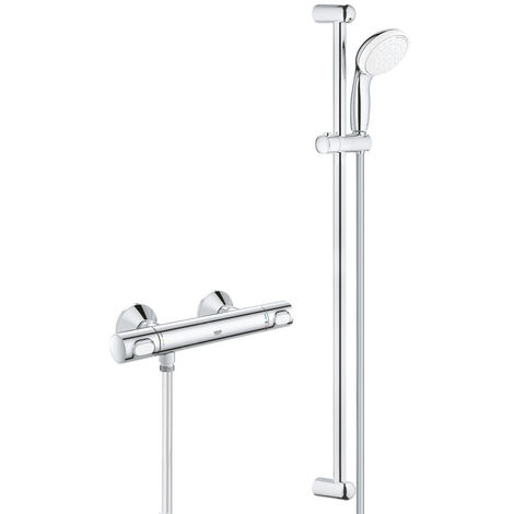 Serie Grohe Bauedge Conjunto de ducha Grohe Grohtherm 800 con Termo