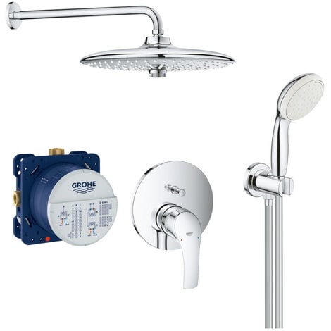 Colonna doccia con soffione grohe