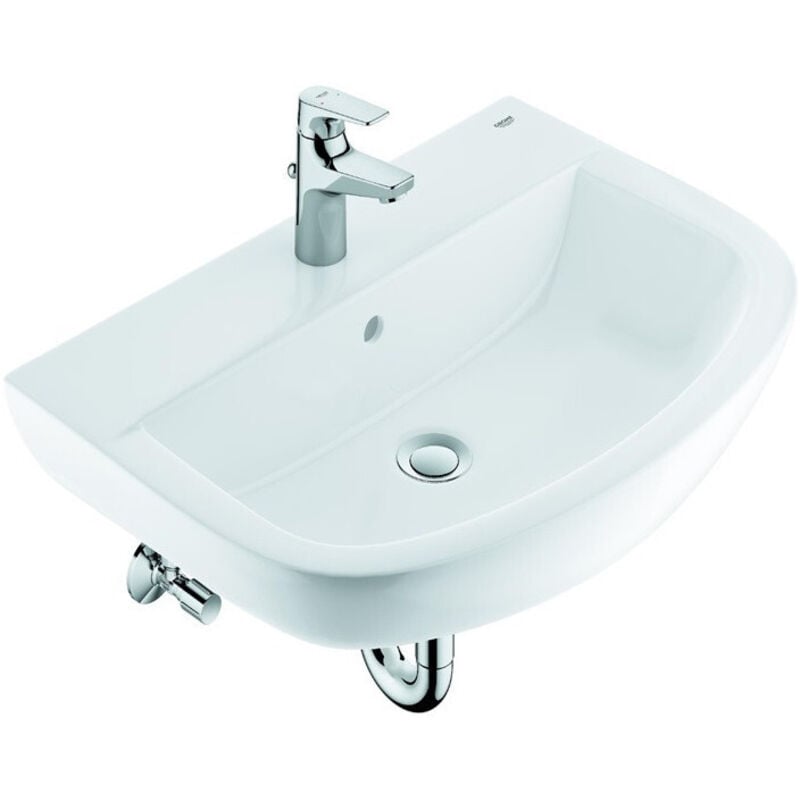 Grohe - Lavabo céramique 39644 60cm/BauFlow ehm blanc alpin/chrom