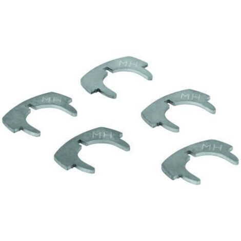 GROHE Sicherungsring 48219 5 Stück chrom, 4821900M