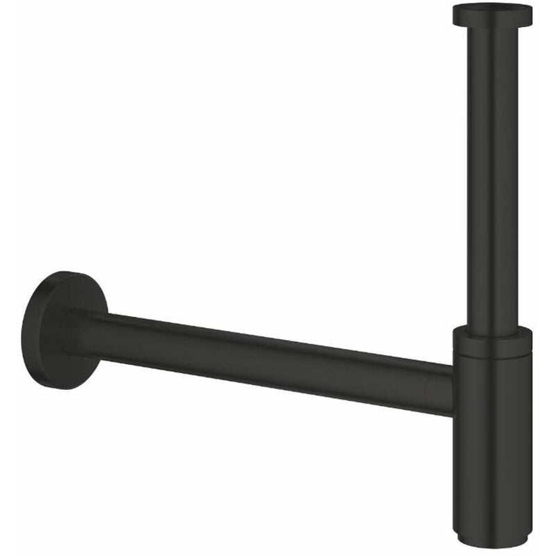 Grohe - Siphons - Siphon design, noir mat 295032430