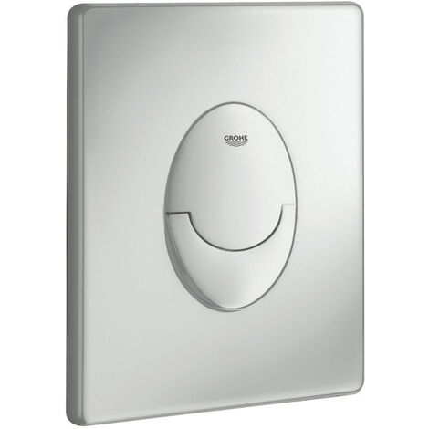 Grohe Skate Air Plaque de commande WC, Chromé mat (38505P00)