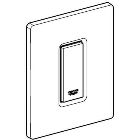 Grohe Skate Cosmo - Betätigungsplatte, Chrom matt 38784P00
