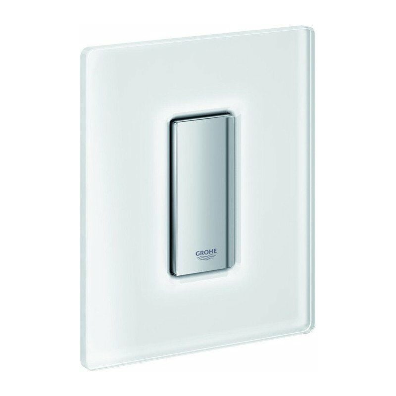 

Placa de actuador SKATE COSMO m Glasoberfl 116x144mm cromo / daVi we - Grohe