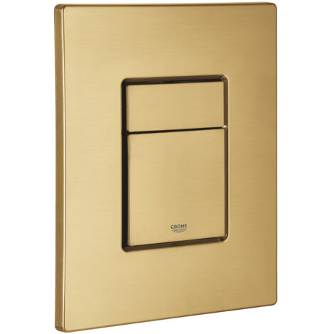 GROHE Skate Cosmopolitan Dual Flush Plate - Brushed Cool Sunrise