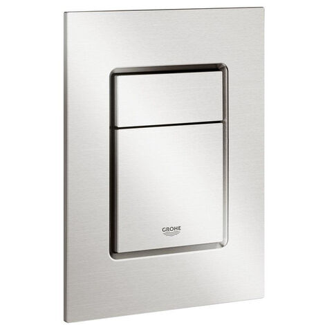 Grohe - Plaque de commande Skate Cosmopolitan 156x197 mm chromé mat - 38732P00
