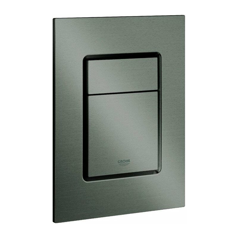 

GROHE Skate Cosmopolitan S 37535 2-M / Start & Stopp placa de actuador de inodoro hard grafito geb