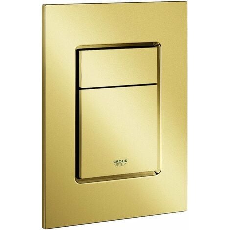GROHE Skate Cosmopolitan S 37535 2-M./Start&Stopp placca per WC oro lucido