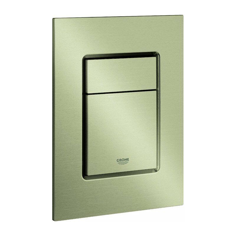 

GROHE Skate Cosmopolitan S 37535 2-M./Start&Stopp placa de actuador de inodoro níquel cepillado
