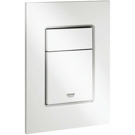 Grohe Skate Cosmopolitan S - Plaque de déclenchement, blanc alpin 37535SH0