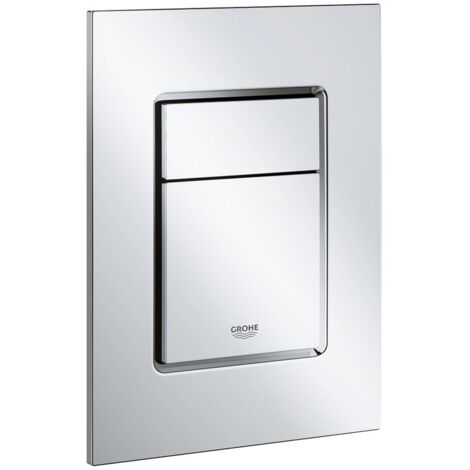 Grohe Skate Cosmopolitan S WC-Betätigung, 130x172mm, Chrom, für kleinen Revisionsschacht, senkrechte Montage