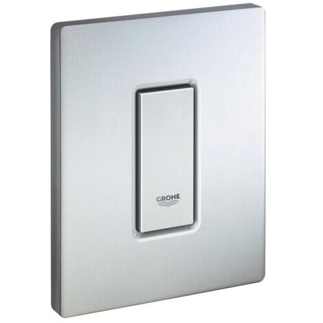 Grohe Skate Cosmopolitan Urinal-Betätigung, 116x144mm, Edelstahl, Fertigmontageset für Rapido U oder Rapido UMB