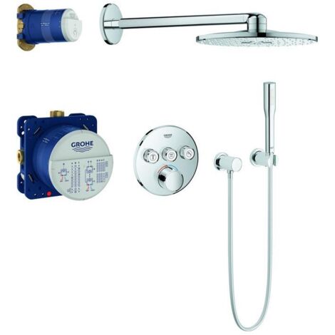 Grohe SmartControl Perfect - Duschset mit Unterputzarmatur 310, verchromt 34709000
