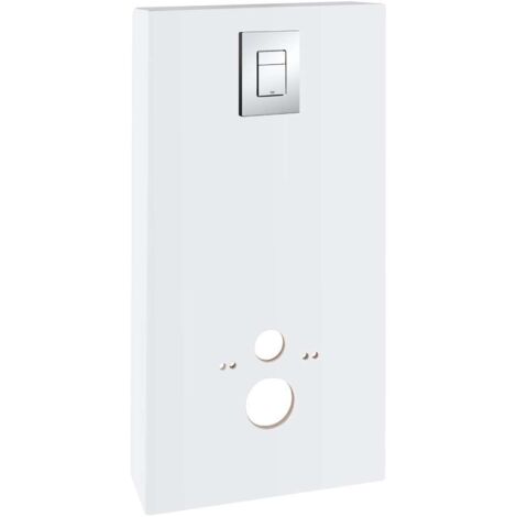 Grohe Solido - Bâti-support avec plaque Skate Cosmopolitan, blanc/chrome 39377LS0