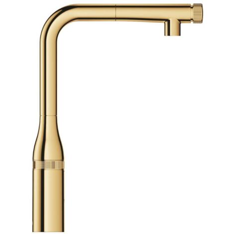 Grohe Spültischmischer Essence SmartC cool sunrise, herausziehbare Brause