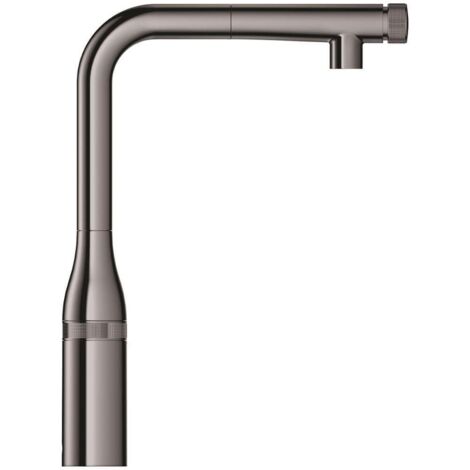 Grohe Spültischmischer Essence SmartC hard graphite, herausziehbare Brause