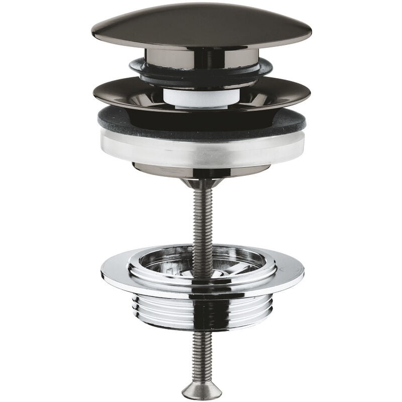 Grohe - StarLight bonde clic-clac, Hard Graphite brossé (65807AL0)