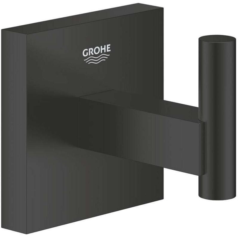 Grohe - Start Cube patère murale, noir mat (G409612430)