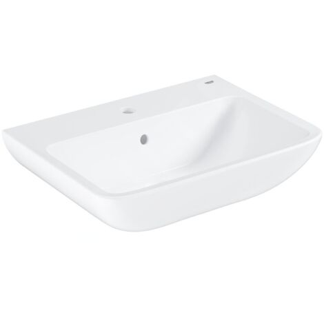 Grohe Start Edge - Lavabo 60x45 cm, avec trop-plein, trou pour robinetterie, blanc alpin 39950000