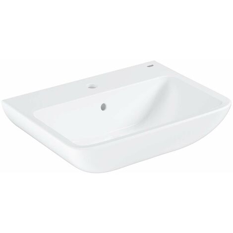 Grohe Start Edge - Lavabo 60x45 cm, con troppopieno, foro per miscelatore, bianco alpino 39950000