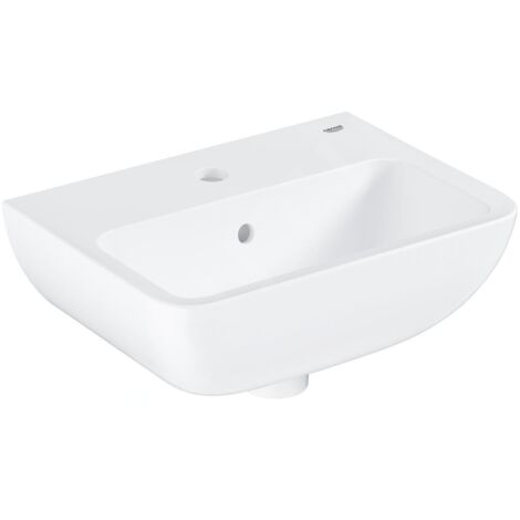 Grohe Start Edge - Lave-mains 450x350 mm, avec trop-plein, avec trou pour robinetterie, blanc alpin 39953000