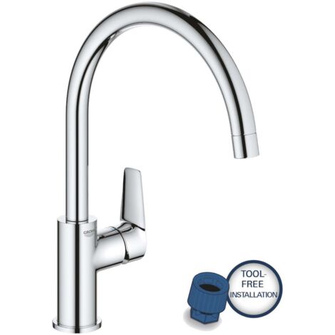 GROHE Start Edge Miscelatore monocomando per lavello - Cromato - 30529001