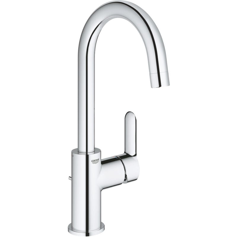 Grohe - Start Edge Mitigeur monocommande 1/2' lavabo taille l, Chrome (23776000)